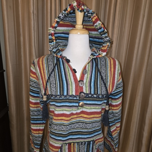 Kathmandu Imports  Hoodedl Dress Size M/L - Picture 6 of 10